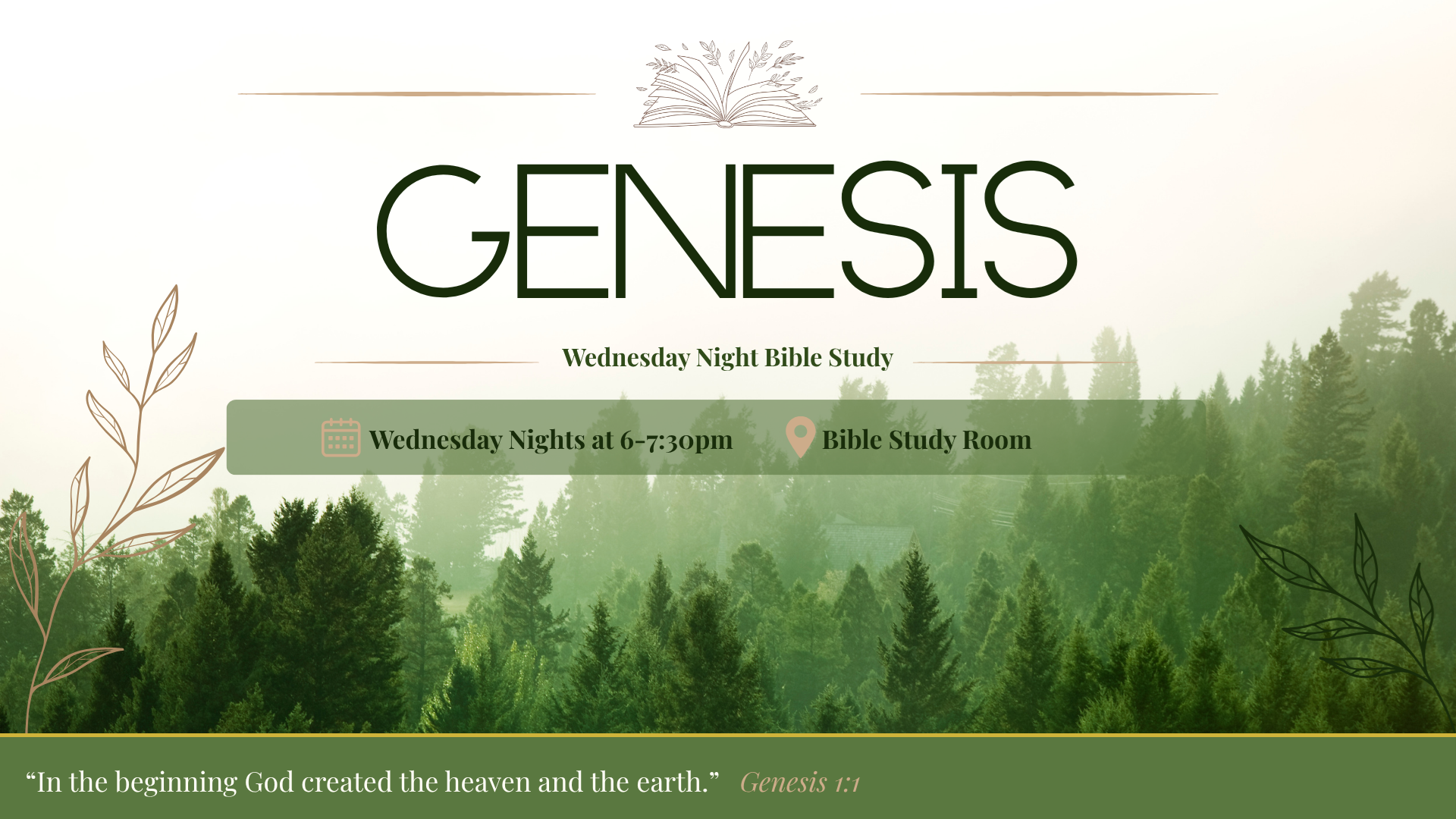 Genesis Group Study