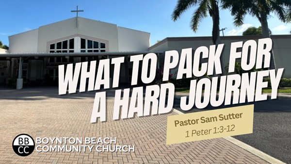 What To Pack for a Hard Journey